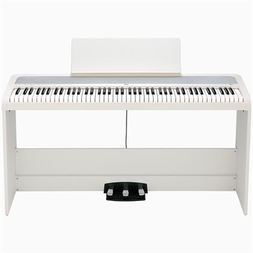 KORG 【夏先取り大特価セール】(台数限定・純正ピアノダストカバー付) コルグ 電子ピアノ デジタルピアノ B2+SP WHITE +純正ピアノイス(PC-300WH)セット (ヘッドホン・お手入れクロス付) (※沖縄・離島送料別途お見積もり) 画像2