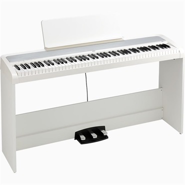 KORG 【夏のボーナスセール】(台数限定・純正ピアノダストカバー付) コルグ 電子ピアノ デジタルピアノ B2+SP WHITE +X型ピアノベンチセット (ヘッドホン・お手入れクロス付) (※沖縄・離島送料別途お見積もり) 画像1