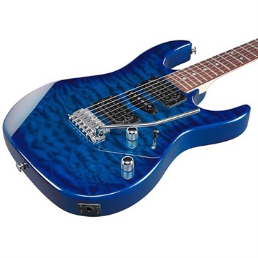 Ibanez GRX70QA TBB (Transparent Blue Burst) 画像1