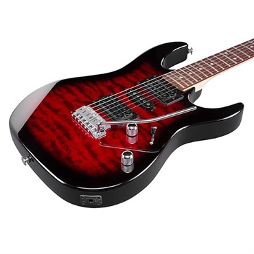 Ibanez GRX70QA TRB (Transparent Red Burst) 画像1