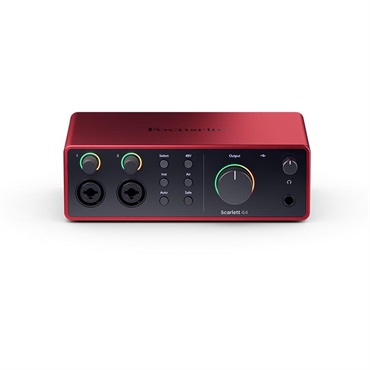 Focusrite 【予約商品・5月23日入荷予定】Scarlett 4i4 gen4 + OYAIDE製高品質USBケーブルセット(Type C to C 1.0m)(4in4out・USB-C オーディオインターフェイス)(フォーカスライト)(オヤイデ)【Cubase LE付属】 画像3