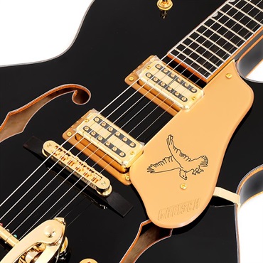 GRETSCH Synchromatic Falcon Hollow Body Single-Cut with Bigsby (Black) 画像3