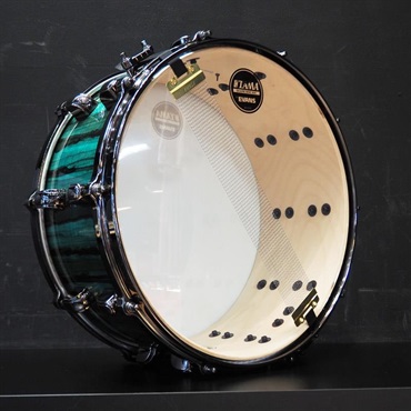 TAMA MBSS65BN-GGA [Starclassic Performer 14''×6.5''Snare Drum - Green Grove Aurora Finishes w/Black Nickel Hardware]【限定品店頭入荷！】 画像6
