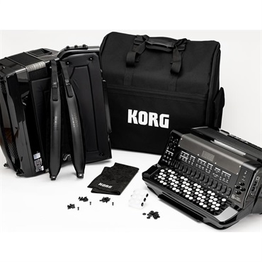 KORG FISA SUPREMA PIANO ピアノ式 電子アコーディオン (FSUP-P MBK) AERO DIGITAL INSTRUMENT コルグ フィサ スプレーマ イタリア Italy 画像8