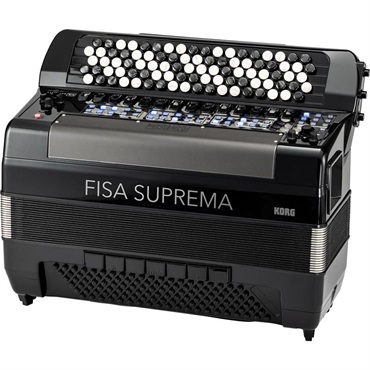 KORG FISA SUPREMA BUTTON ボタン式 電子アコーディオン (FSUP-B MBK) AERO DIGITAL INSTRUMENT コルグ フィサ スプレーマ クロマチック 画像2