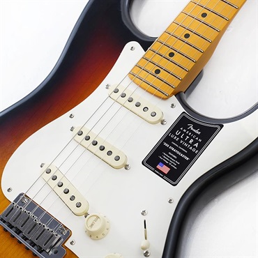 Fender USA American Ultra Luxe Vintage '50s Stratocaster (3-Color Sunburst/Maple) 【The Spring Summer 2026 Campaign】 画像3