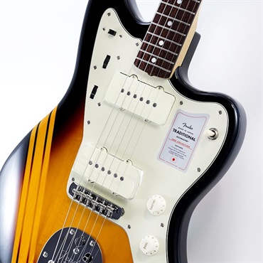 Fender Made in Japan Traditional 2025 Collection 60s Jazzmaster (Competition 3-Color Sunburst Aged Natural/Rosewood) 画像3