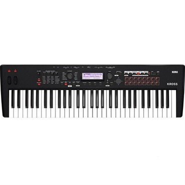 KORG KROSS2 61 MB（Super Matte Black）+背負える汎用ソフトケースセット  レインカバー付き 画像1