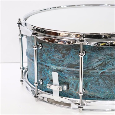 PORK PIE USED 中古 Patina Brass Snare Drum 14''×6.5'' 画像4