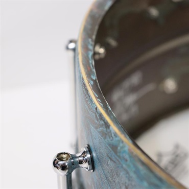 PORK PIE USED 中古 Patina Brass Snare Drum 14''×6.5'' 画像8