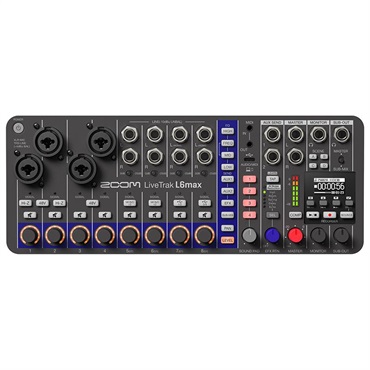 ZOOM LiveTrak L6max (ズーム)(デジタルミキサー)(レコーダー)(オーディオインターフェース)(32bitフロート対応)(12入力／14トラック録音) 画像1
