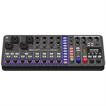 ZOOM LiveTrak L6max (ズーム)(デジタルミキサー)(レコーダー)(オーディオインターフェース)(32bitフロート対応)(12入力／14トラック録音) 画像2