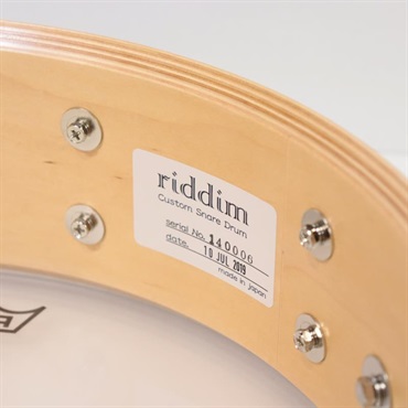 riddim USED 中古 #14. Maple 15ply 14''×4'' Snare Drum【委託品】 画像8