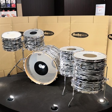 SAKAE DRUMS USED 中古 Trilogy 5pc Drum Set - Black Oyster Pearl【委託品】 画像1