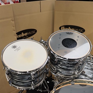 SAKAE DRUMS USED 中古 Trilogy 5pc Drum Set - Black Oyster Pearl【委託品】 画像3