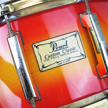 Pearl USED 中古 CL-5314D-BR [Custom Classic One Pice Maple 14×6.5 / #121 Cherry Sunburst Lacquer/Made In Japan] 画像2