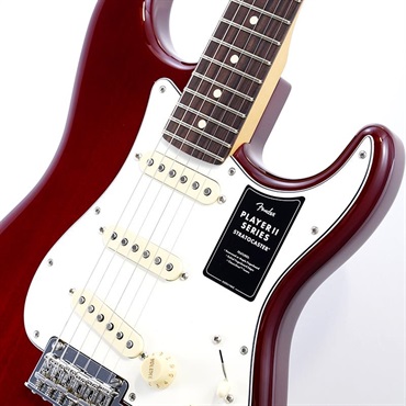 Fender MEX Player II Stratocaster (Transparent Cherry Burst/Rosewood) [Chambered Body] 【B級特価】 画像3