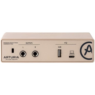 Arturia MINIFUSE 1 CHAMPAGNE (アートリア)(ミニフューズ)(シャンパン)(オーディオインターフェース)(Type-C対応) 画像2