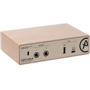 Arturia MINIFUSE 1 CHAMPAGNE (アートリア)(ミニフューズ)(シャンパン)(オーディオインターフェース)(Type-C対応) 画像3