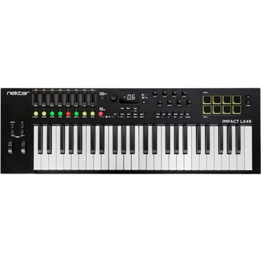 Nektar Technology Impact LX49 mk3 (ネクターテクノロジー)(USB・MIDIコントローラー)(エルエックスマーク3) 画像2