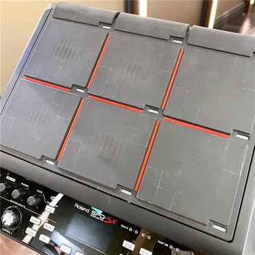 Roland USED 中古品 SPD-SX [Sampling Pad][スタンド、ケース付属] 画像5