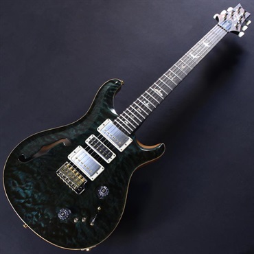 P.R.S. Ikebe 50th Anniversary Wood Library Special Semi-Hollow (Teal) #0404323【2025年生産品】 画像1