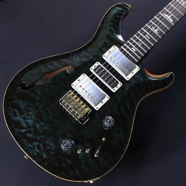 P.R.S. Ikebe 50th Anniversary Wood Library Special Semi-Hollow (Teal) #0404323【2025年生産品】 画像2