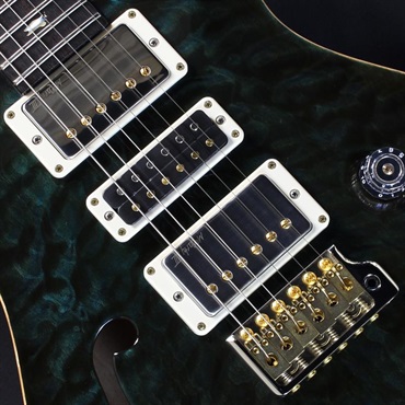 P.R.S. Ikebe 50th Anniversary Wood Library Special Semi-Hollow (Teal) #0404323【2025年生産品】 画像3