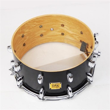 YAMAHA USED 中古 NSD087 Oak Custom 14×7 [初期型モデル/Matt Ozark Black Oak/Made In Japan] 画像8