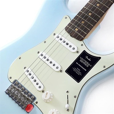 Fender MEX Limited Edition Vintera II Road Worn '60s Stratocaster (Sonic Blue/Rosewood) 画像3