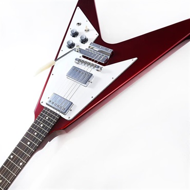 Gibson 1967 Mahogany Flying V Reissue w/ Maestro Vibrola Gloss (Sparkling Burgundy) SN.400207 画像5