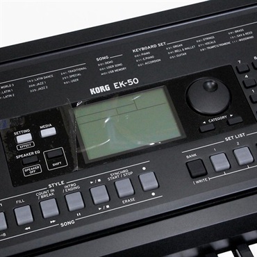 KORG 【夏のボーナスセール】EK-50 (1台限定・メーカー再生アウトレット品超特価！) (2500110753707) コルグ ENTERTAINER KEYBOARD EK50 アレンジャーキーボード 画像4