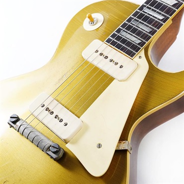 Gibson Murphy Lab 1954 Les Paul Gold Top Reissue Double Gold Heavy Aged SN.4 5522 画像3