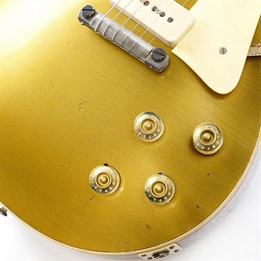 Gibson Murphy Lab 1954 Les Paul Gold Top Reissue Double Gold Heavy Aged SN.4 5522 画像4