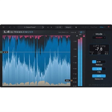 WAVES L4 Ultramaximizer (ウェイブス)(エルフォー)(マスタリング)(オンライン納品)(2時間以内に納品) 画像1
