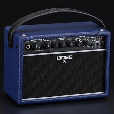 BOSS 【生産完了モデル】 KATANA-MINI X BLUE[Limited Edition]（カタナ ギターアンプ ボス） 画像1