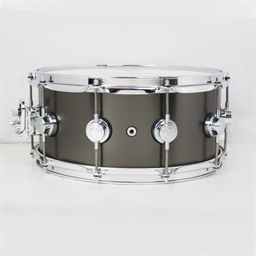dw USED 中古 DRVD6514SVCBK [Collector's Satin Black over Brass Snare 14''x6.5''] 画像1