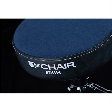 TAMA HT430CVNB [1st Chair Round Rider w/ Canvas Top Seats - Navy Blue / Blue]【限定品】 画像1