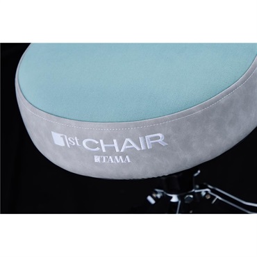 TAMA HT430CVLB [1st Chair Round Rider w/ Canvas Top Seats - Canvas Light Blue / Gray]【限定品】 画像1