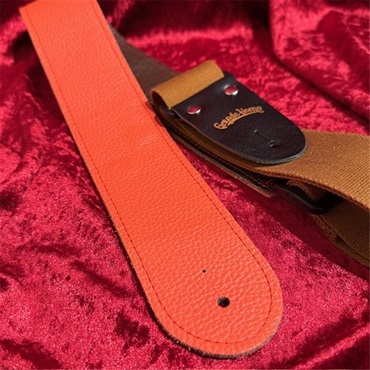 Grande uomo L-Slide Strap　ねこ　ガーネット　Dark Brown/Red 画像2
