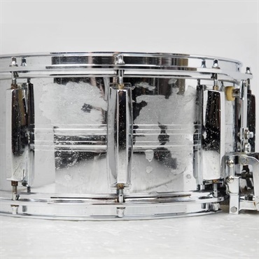 YAMAHA USED 中古 80s SD-065MG [SD-000 Series Snare Drum/Seamless Steel 14×6.5/Made In Japan] 画像7