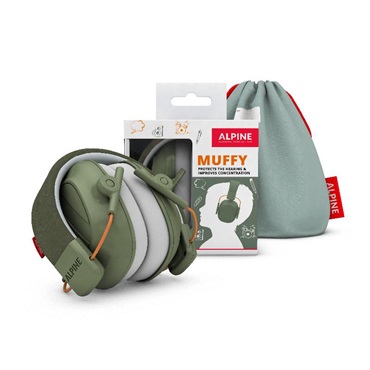 ALPINE HEARING PROTECTION MUFFY KIDS 【グリーン】【お子様用イヤーマフ】 (アルパイン) 画像2