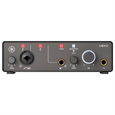 YAMAHA UR12MK3 B (ブラック)(ヤマハ)(USB・オーディオインターフェース)(USB Type-C)(USB2.0バスパワー・ループバック機能対応) 画像1
