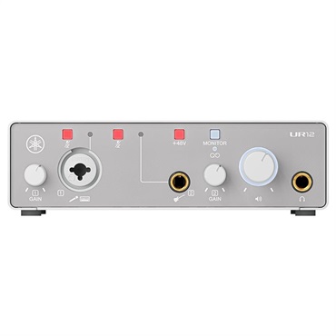 YAMAHA UR12MK3 W (ホワイト)(ヤマハ)(USB・オーディオインターフェース)(USB Type-C)(USB2.0バスパワー・ループバック機能対応) 画像1