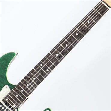 SCHECTER SD-2-24-AL-VTR (See-thru Green/Rosewood) 画像5