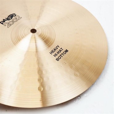 PAiSTe USED 中古 2002 Heavy HiHat 14 pair [黒ロゴモデル] [Top 960g/Bottom 1054g] 画像6