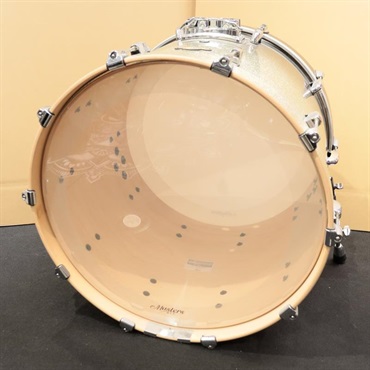 Pearl USED 中古 Masters Custom MCX 4pcs Drum Set  - Black Sparkle Fade 画像9
