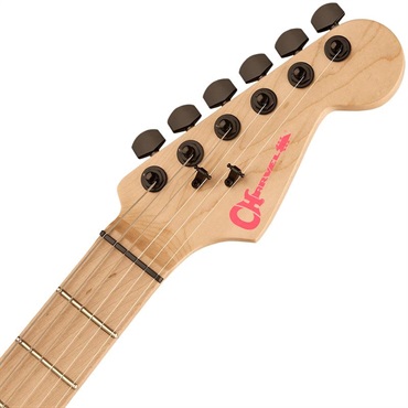Charvel Limited Edition Sean Long Signature Pro-Mod San Dimas Style 1 HH HT M (Neon Pink/Maple) 画像2