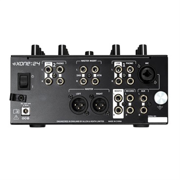 ALLEN&HEATH Xone:24 (2+1 コンパクトDJミキサー)(アレンアンドヒース) 画像1