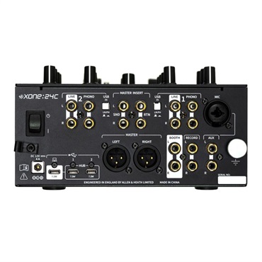 ALLEN&HEATH Xone:24C (USB-Cオーディオインターフェース内蔵DJミキサー)(アレンアンドヒース) 画像1